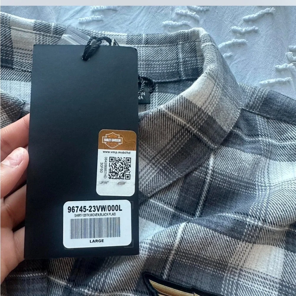 NWT Harley Davidson Flannel - Picture 6 of 7